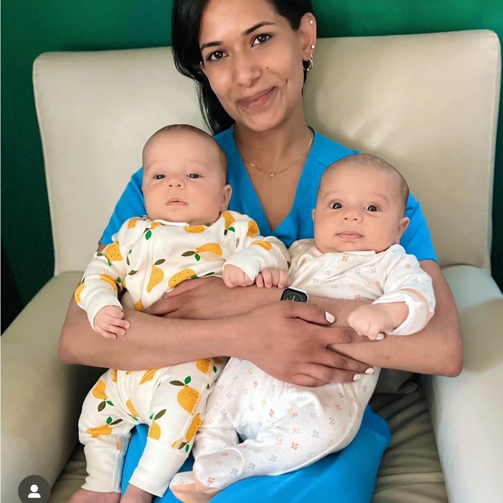 Figs Blue Women's Scrub - Full Set